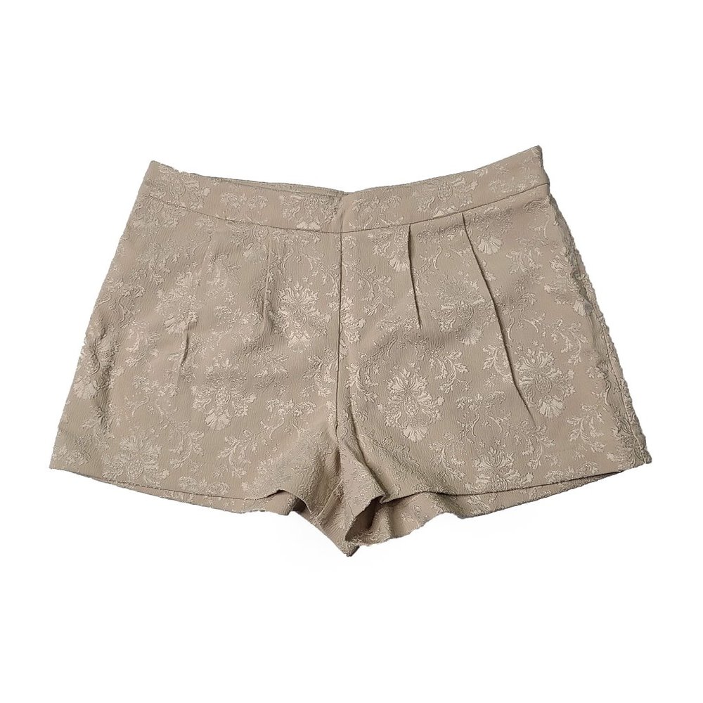 Forever 21 Floral Jacquard Short